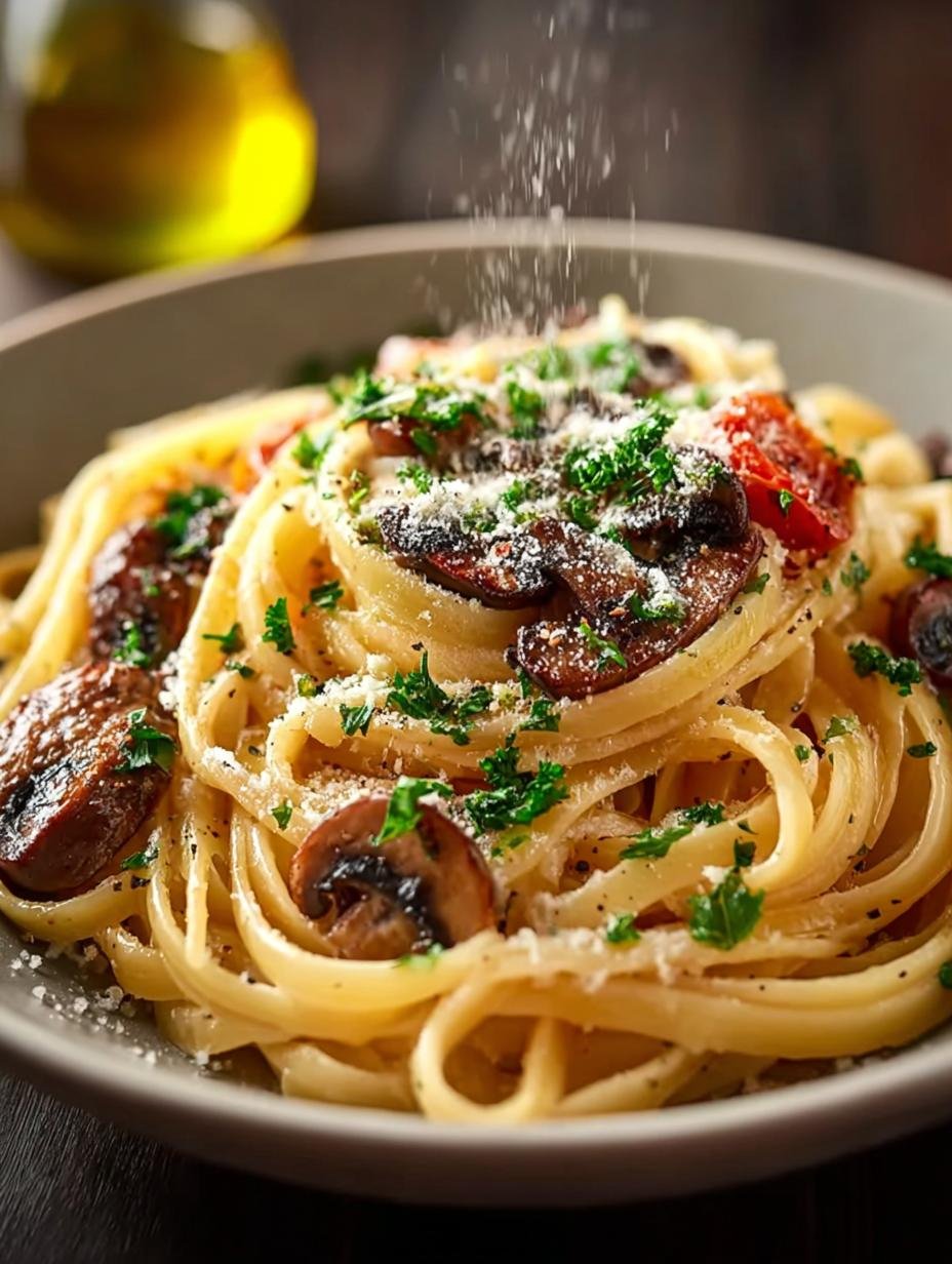 Truffle Mushroom Fettuccine: 7 Steps to Gourmet Bliss - Truffle Mushroom Fettuccine - additional detail