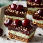 Vegan Cherry Ripe Cups