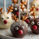 Vegan Reindeer Cake Pops