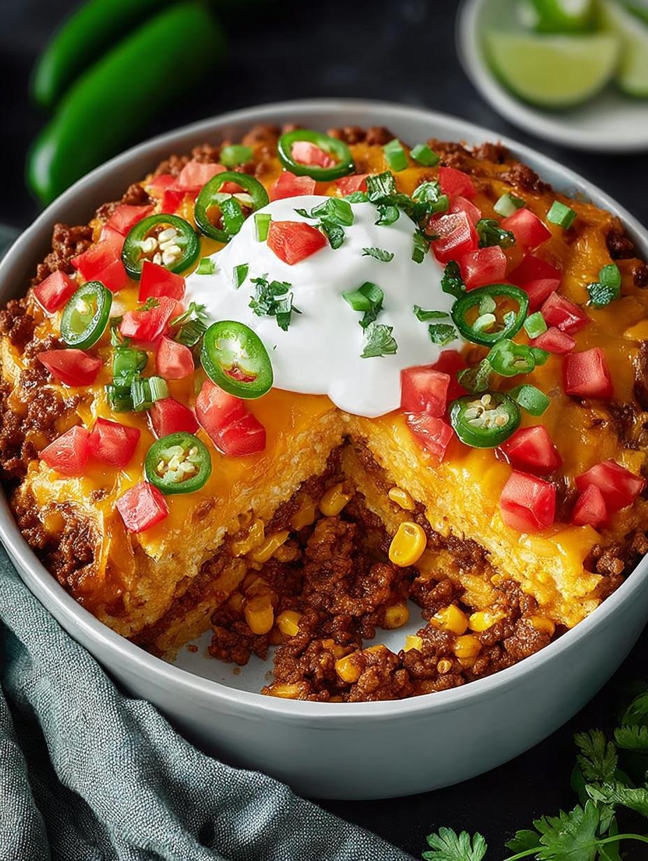 Walking Taco Casserole with Fritos for Family Fun - Walking Taco Casserole with - main visual representation