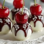 White Chocolate Dipped Cherries