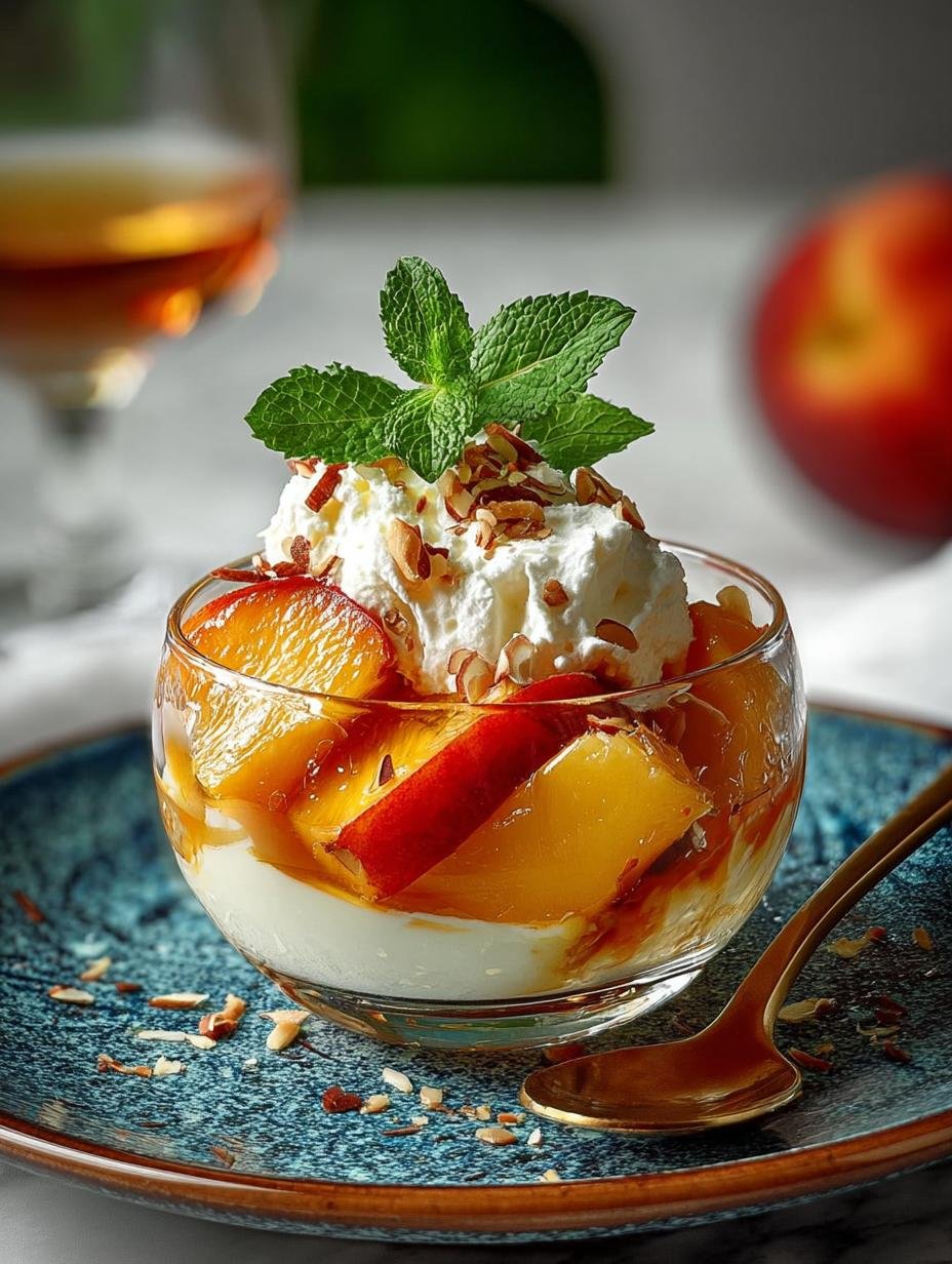Amaretto Peaches