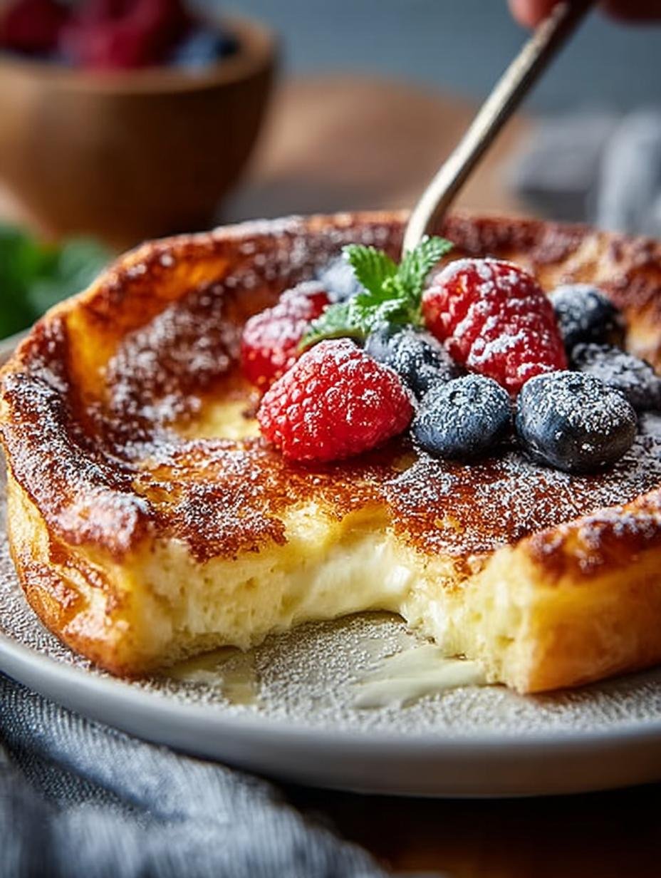 Baked German Pancake: 5 Steps to Perfectly Fluffy Bliss
