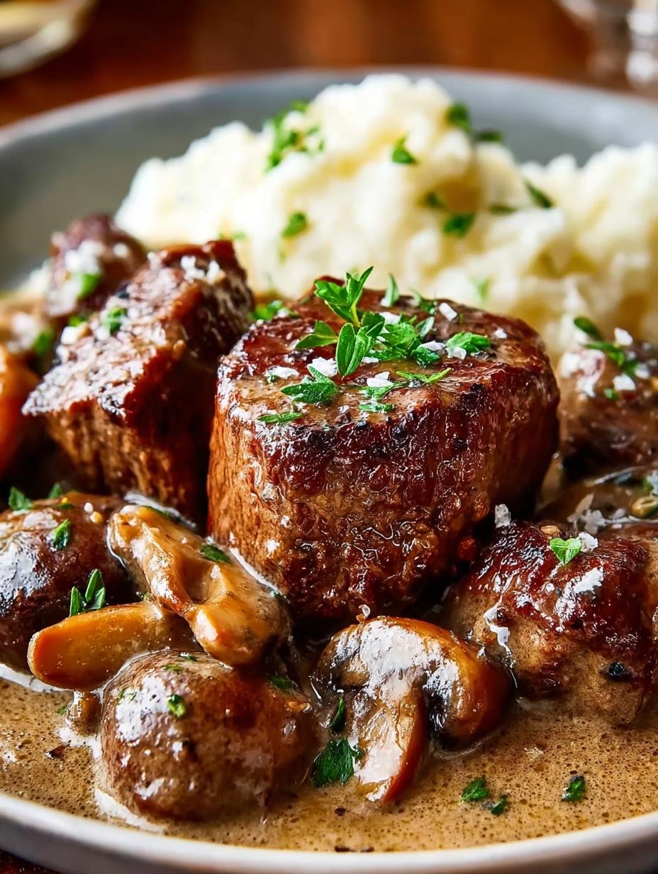 Savory Beef Tenderloin Tips Mushroom Recipe to Savor - Beef Tenderloin Tips Mushroom - main visual representation