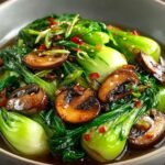 Bok Choy Mushroom Stir