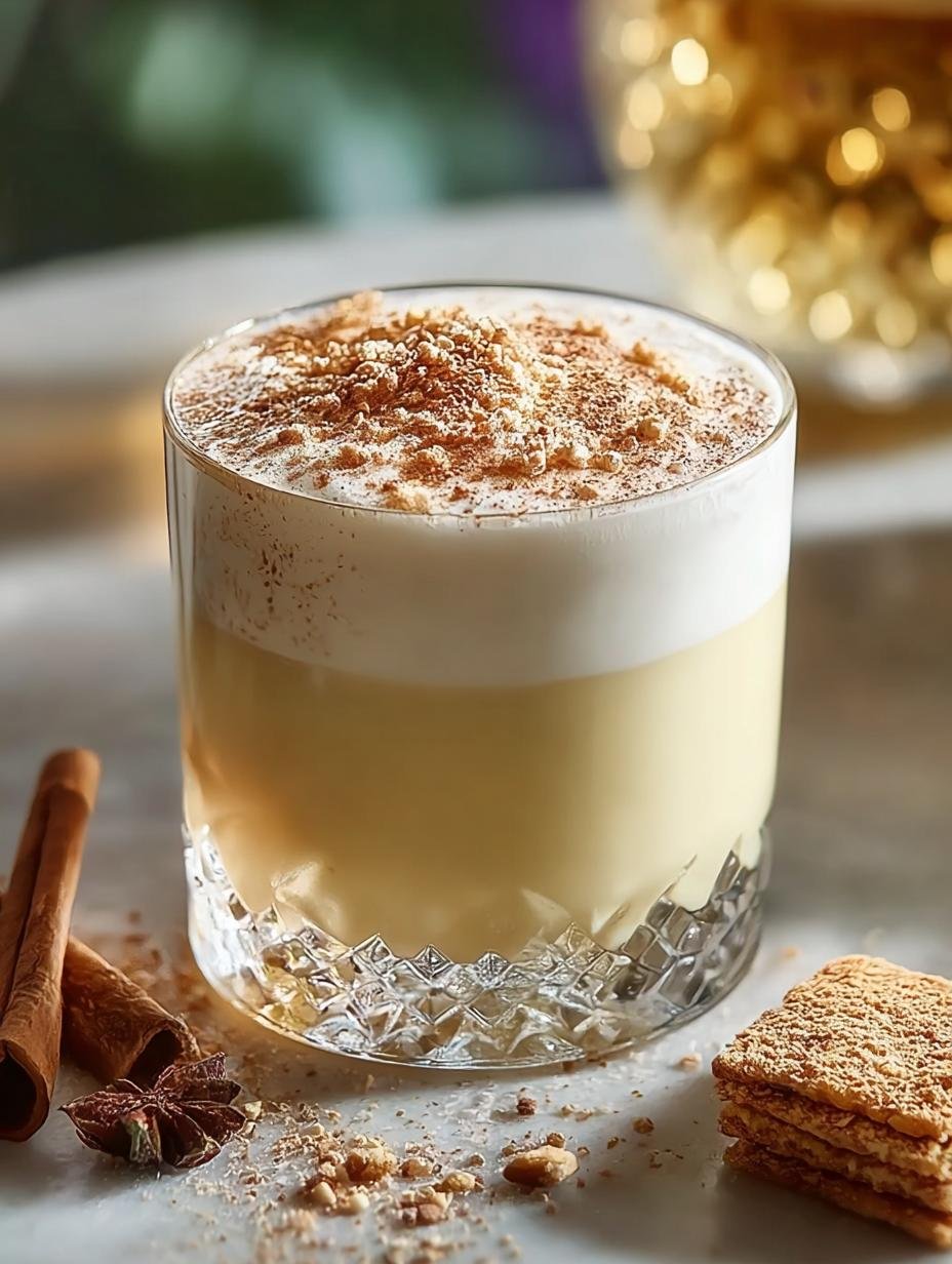 Decadent Brandy Milk Punch for Cozy Nights - Brandy Milk Punch - additional detail