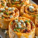 Buffalo Chicken Pinwheels