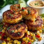 Cajun Shrimp Corn Cakes