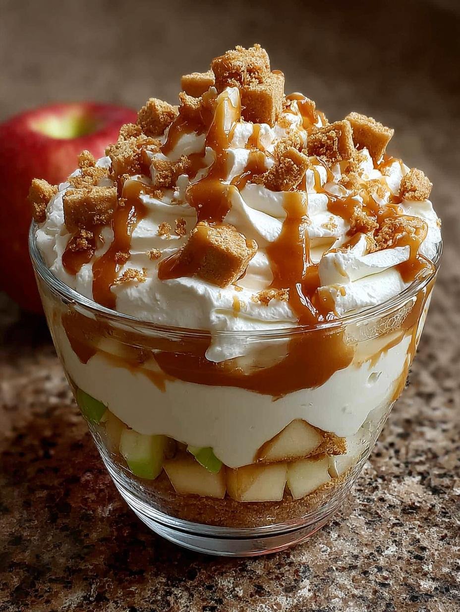 Caramel Apple Fluff: 5 Reasons You'll Love This Dessert - Caramel Apple Fluff - additional detail