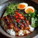 Caramelized Miso Chicken Rice