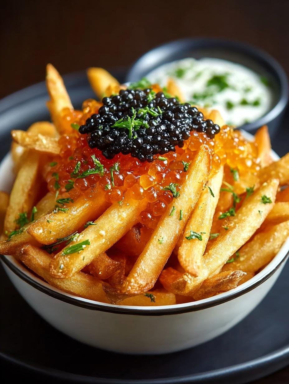 Caviar French Fries: 5 Steps to Luxurious Snacking - Caviar French Fries - main visual representation