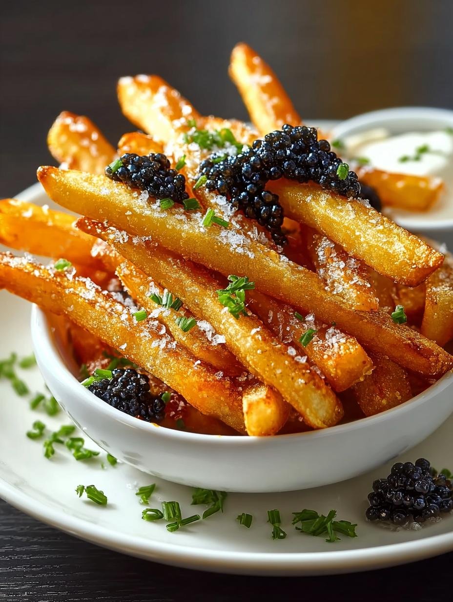 Caviar French Fries: 5 Steps to Luxurious Snacking - Caviar French Fries - additional detail