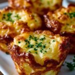 Cheesy Mashed Potato Puffs