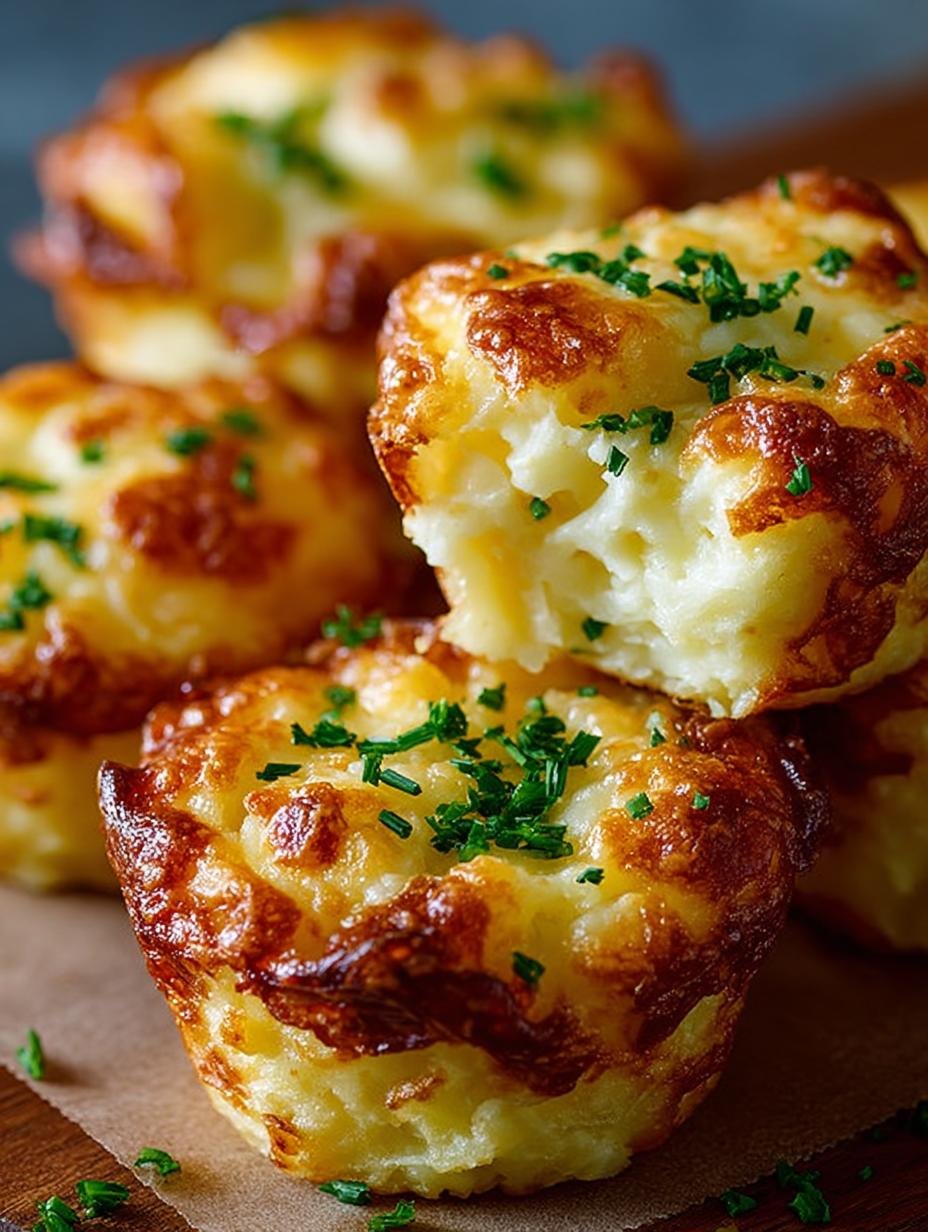 Cheesy Mashed Potato Puffs: 12 Irresistible Treats - Cheesy Mashed Potato Puffs - additional detail