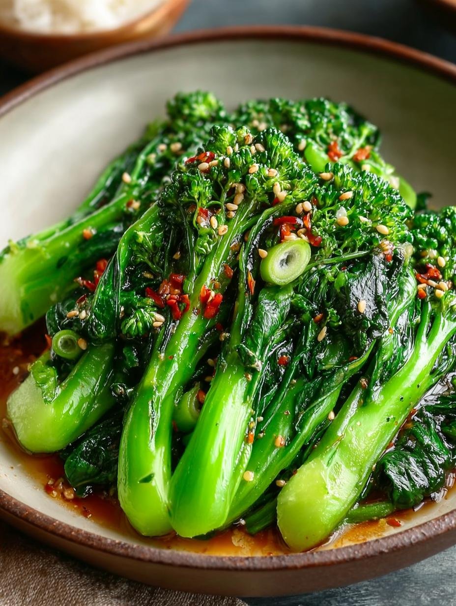 Chinese Broccoli with Oyster Sauce: 5 Delicious Ways to Enjoy - Chinese Broccoli with Oyster - additional detail