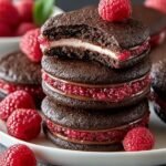 Chocolate Raspberry Sandwich Cookies