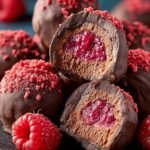 Chocolate Raspberry Truffles