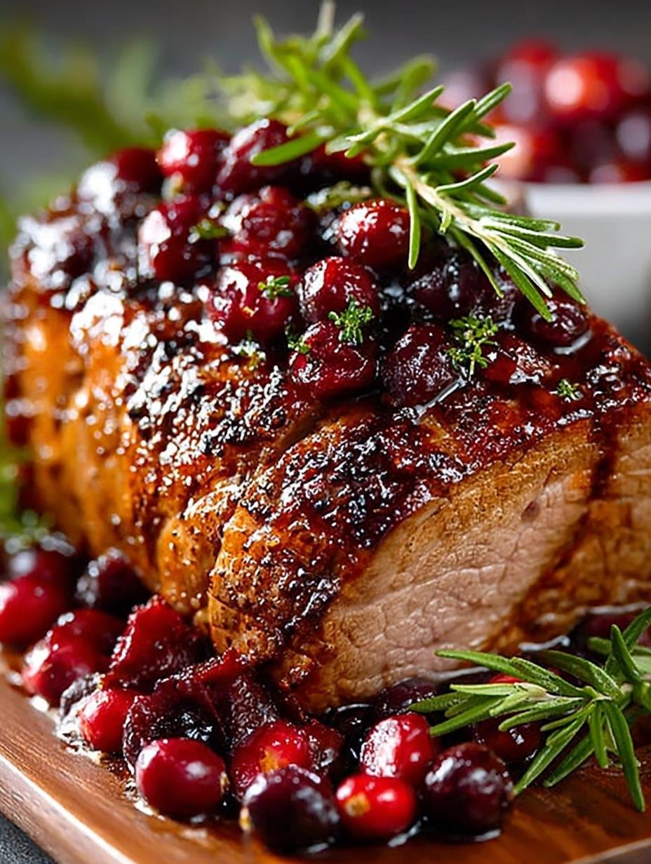 Cranberry Balsamic Ribeye Roast: 5 Festive Secrets - Cranberry Balsamic Ribeye Roast - main visual representation