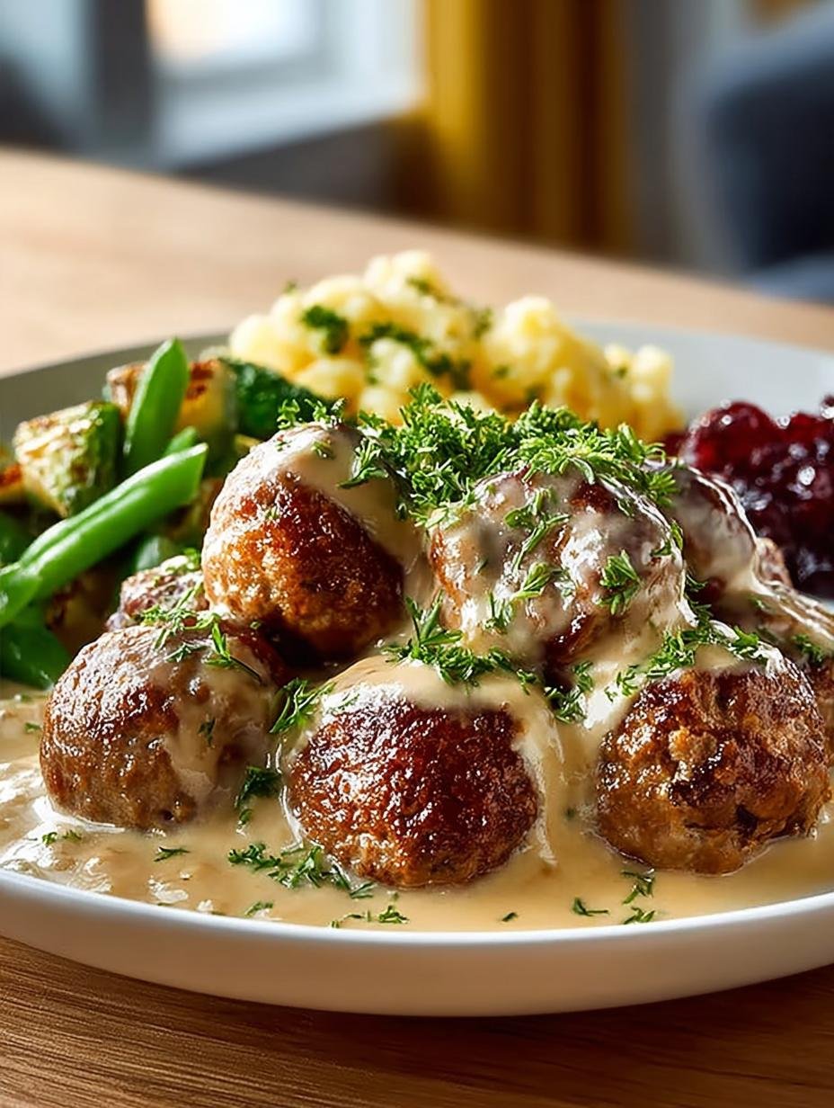 Creamy Swedish Meatballs: 7 Simple Steps to Comfort - Creamy Swedish Meatballs - additional detail