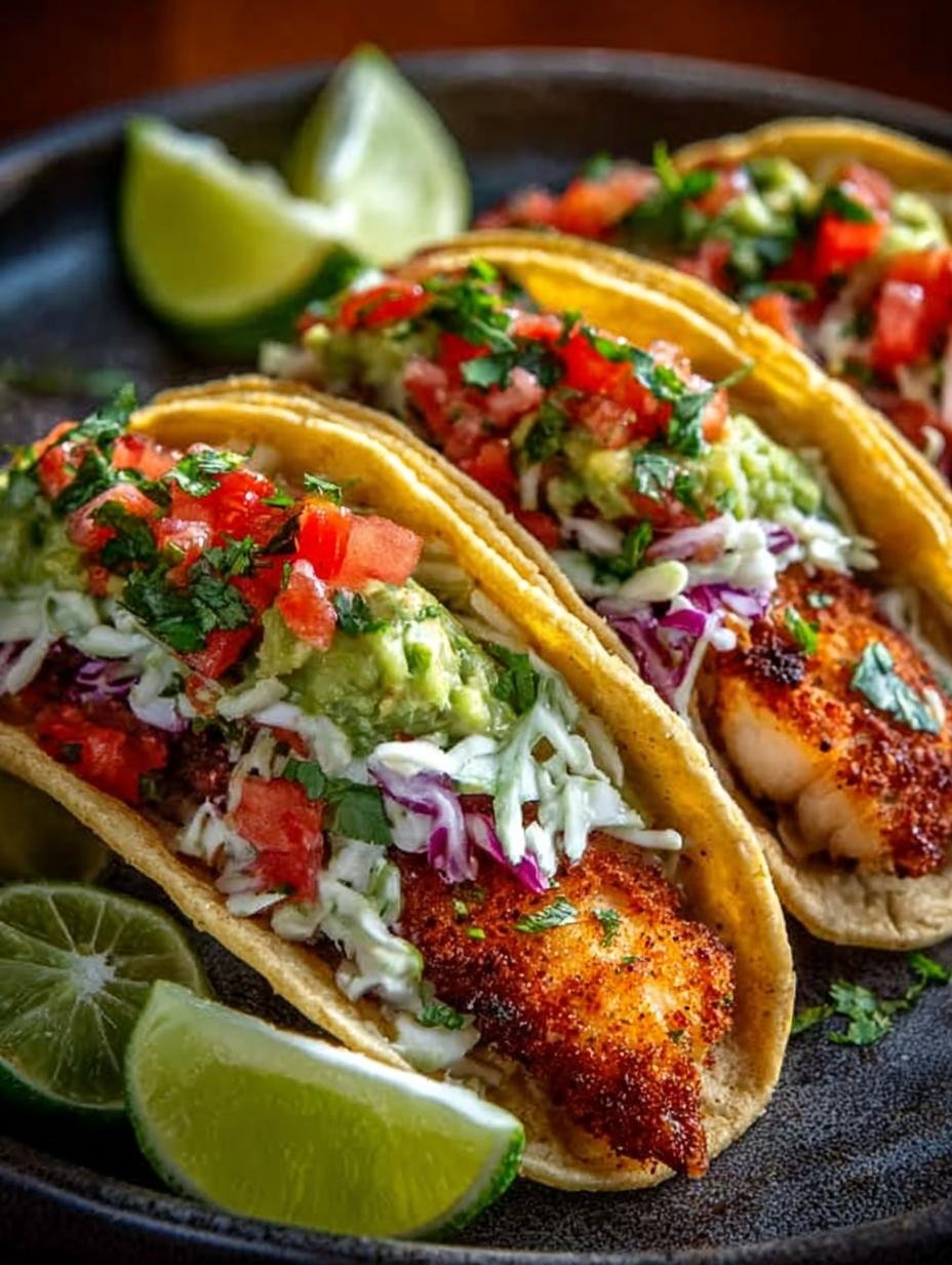 Delicious Crispy Baja Fish Tacos You Must Try - Crispy Baja Fish Tacos - additional detail