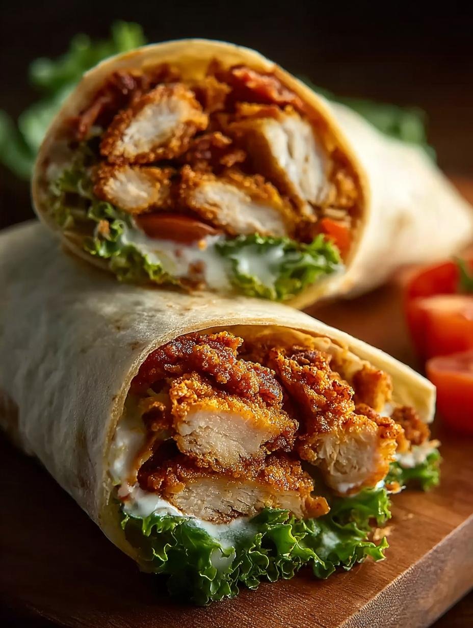 Irresistible Crispy Chicken Wraps for Every Week - Crispy Chicken Wraps - main visual representation
