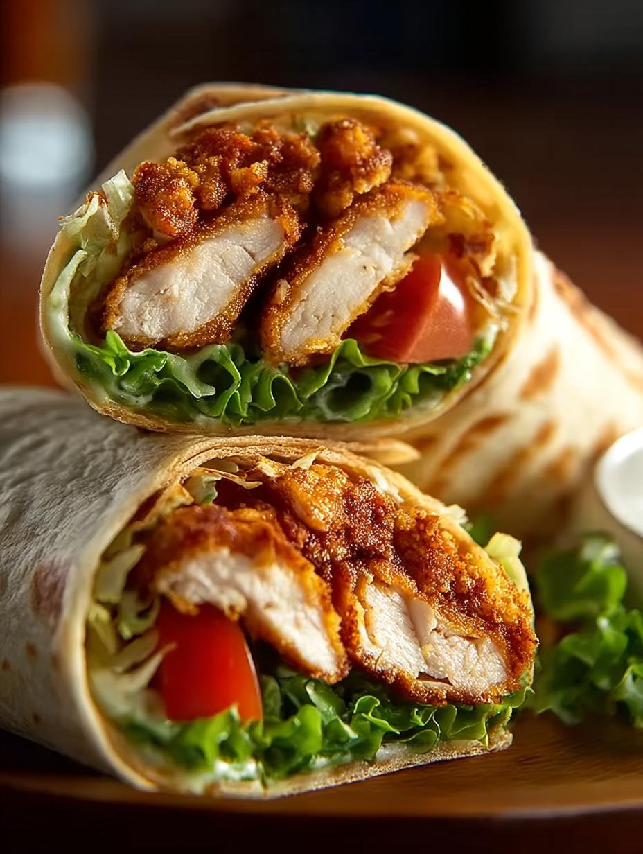 Irresistible Crispy Chicken Wraps for Every Week - Crispy Chicken Wraps - additional detail