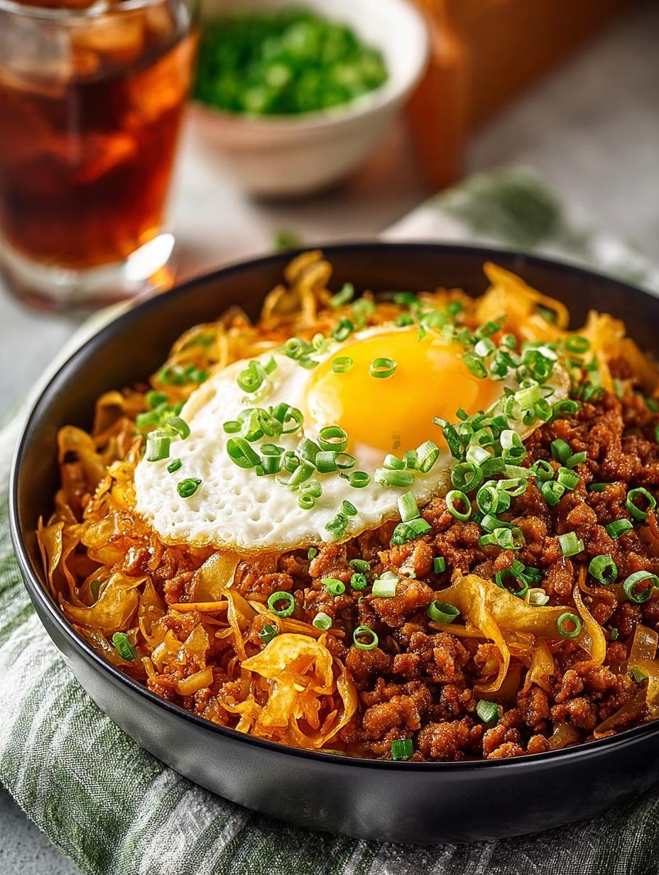 Crockpot Egg Roll Bowl