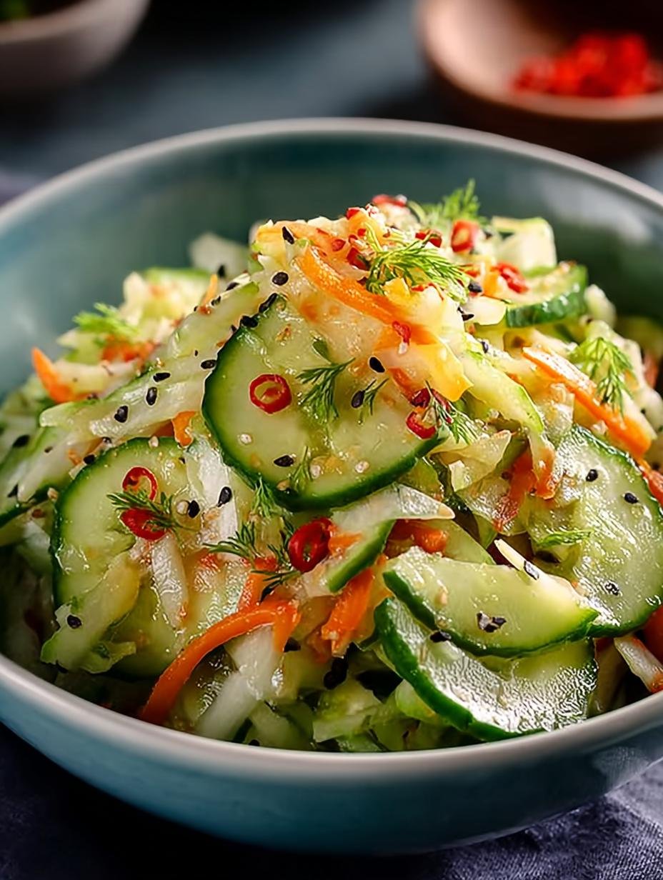 Cucumber Slaw: 5 Crisp Variations for a Refreshing Side