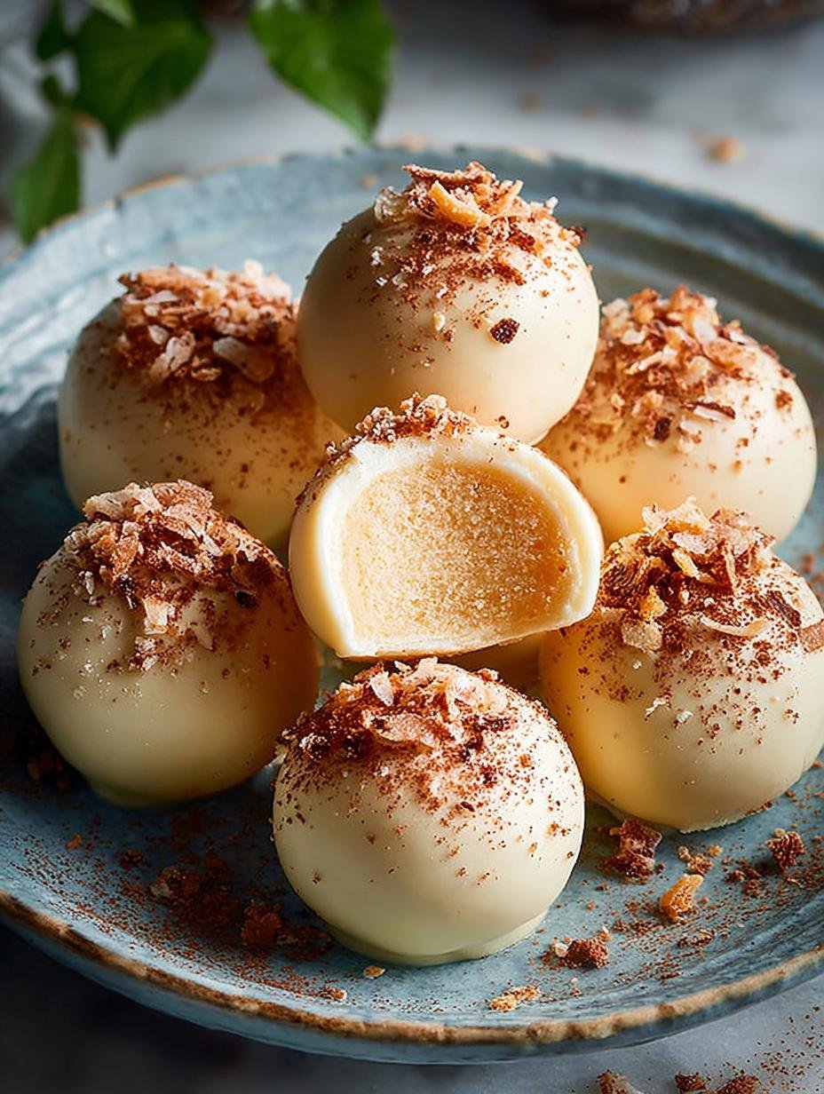 Delicious Eggnog Truffles for Festive Celebrations