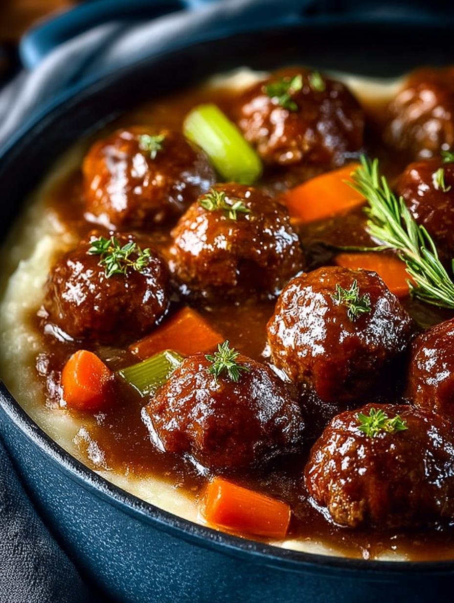 Easy Frozen Meatball Pot Roast Recipe for Busy Nights - Frozen Meatball Pot Roast - main visual representation
