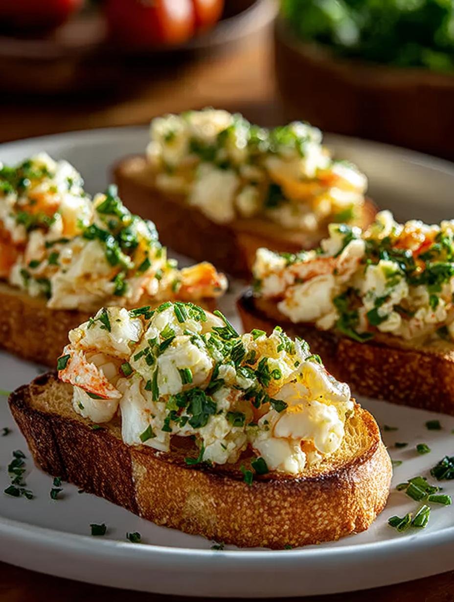 Garlic Butter Crab Toasts: 5 Steps to Seafood Delight - Garlic Butter Crab Toasts - additional detail