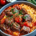 Giouvetsi Greek Beef Stew