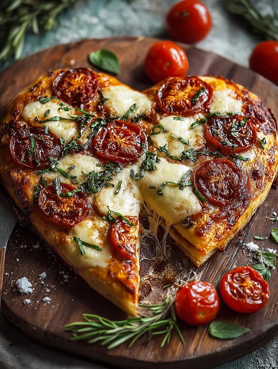 Gluten Free Heart Shaped Pizza That Will Melt Hearts - Gluten Free Heart Shaped - main visual representation