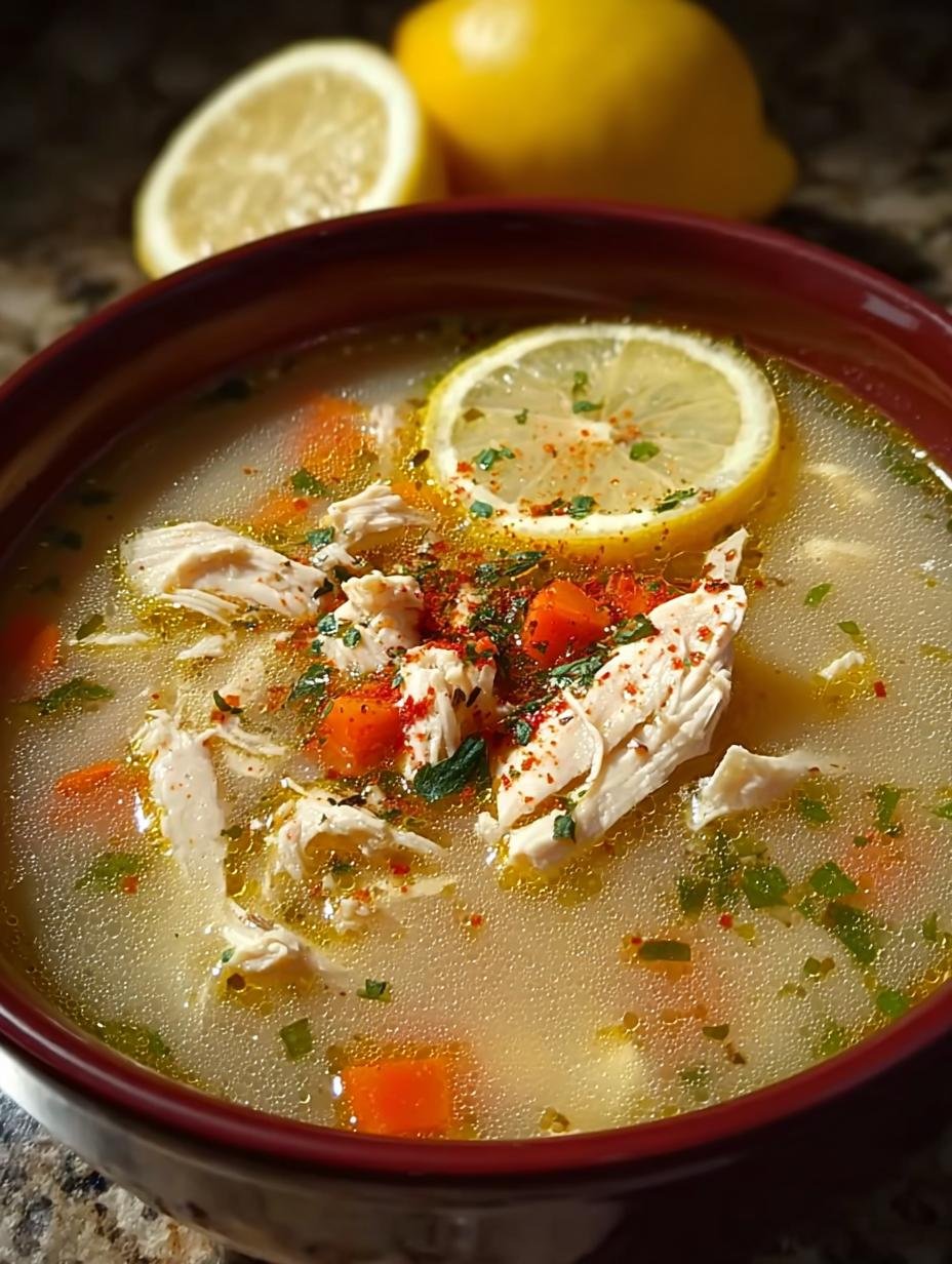 Comforting Greek Lemon Chicken Soup You'll Love - Greek Lemon Chicken Soup - main visual representation