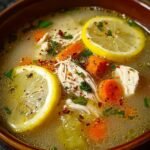 Greek Lemon Chicken Soup