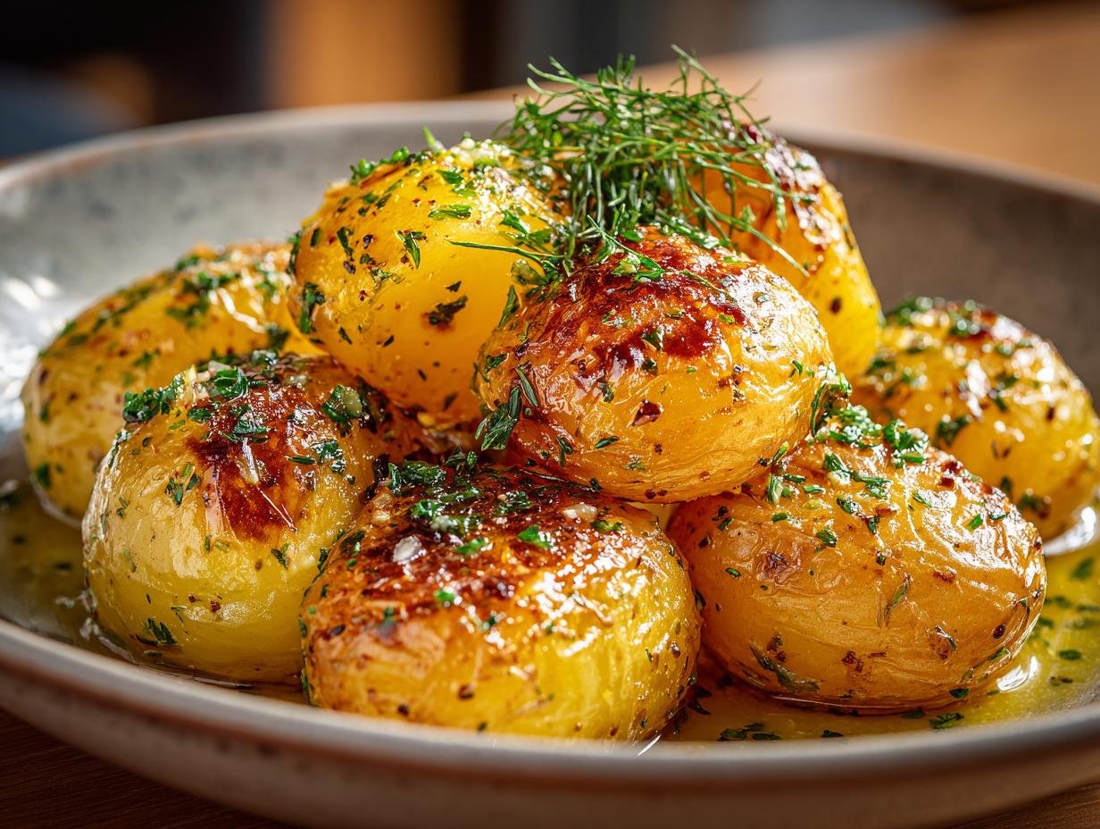 Greek Lemon Potatoes