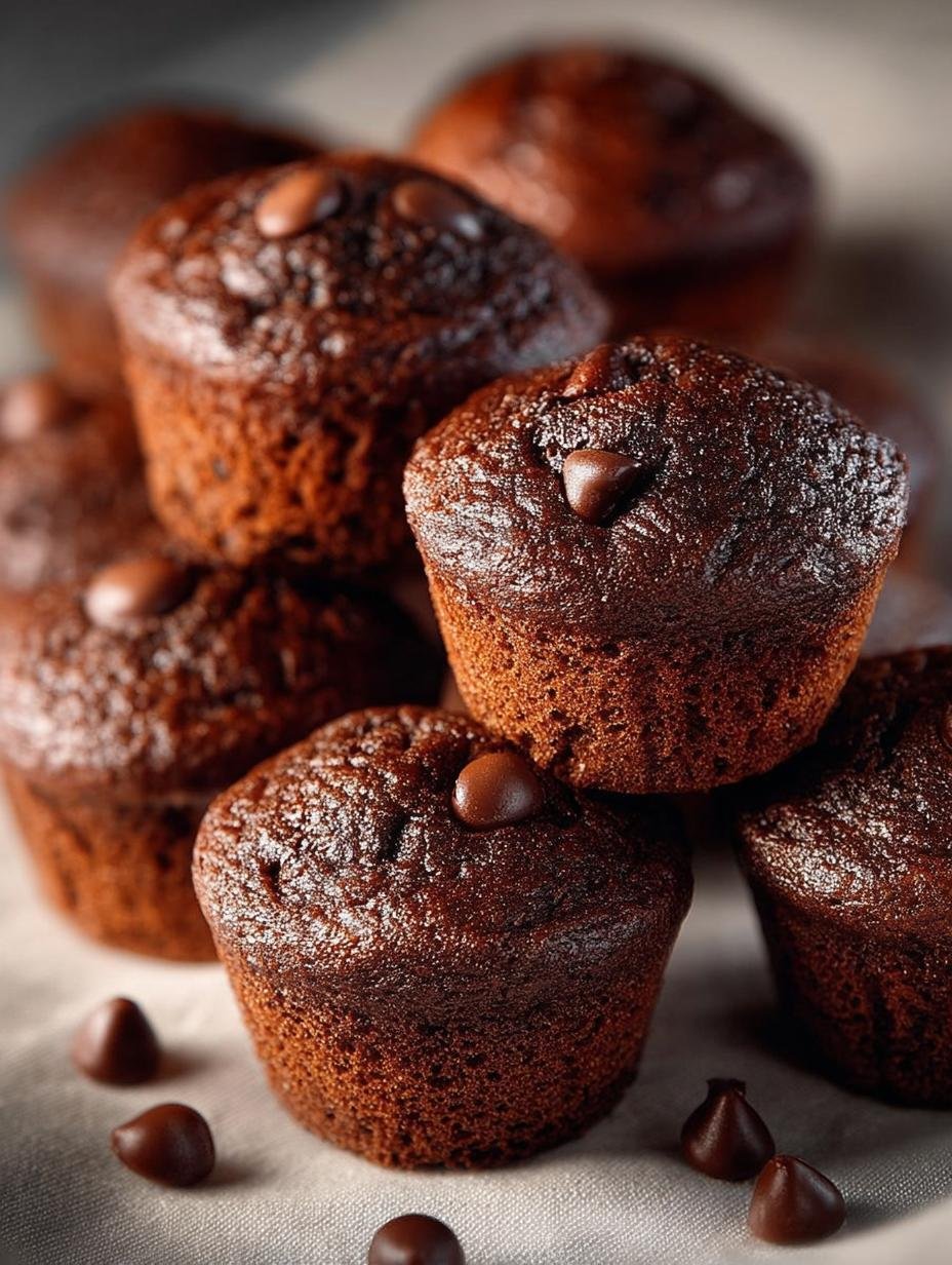 Healthy Chocolate Mini Muffins: 36 Guilt-Free Delights - Healthy Chocolate Mini Muffins - main visual representation