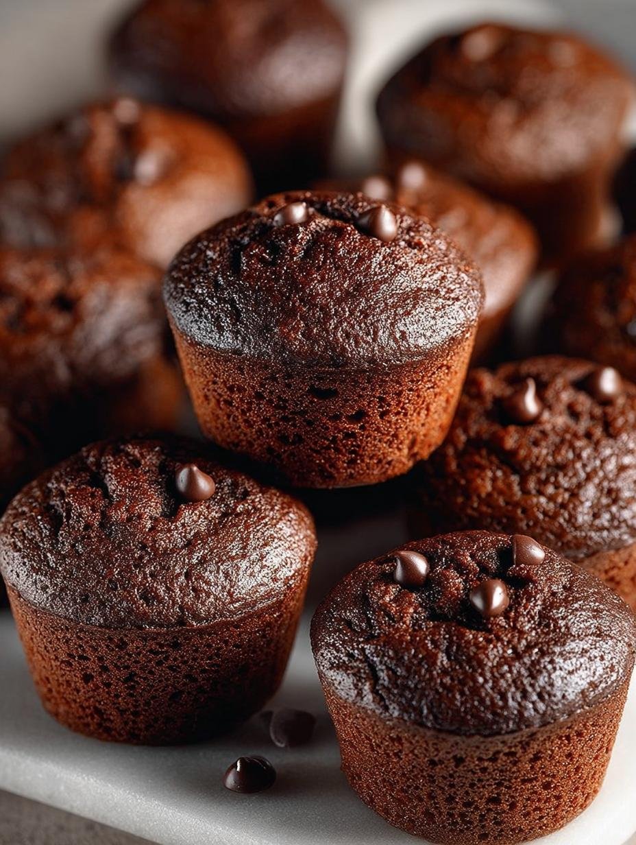 Healthy Chocolate Mini Muffins: 36 Guilt-Free Delights - Healthy Chocolate Mini Muffins - additional detail