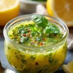 Healthy Lemon Basil Vinaigrette