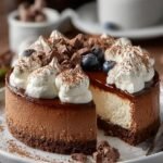 Hot Cocoa Cheesecake with