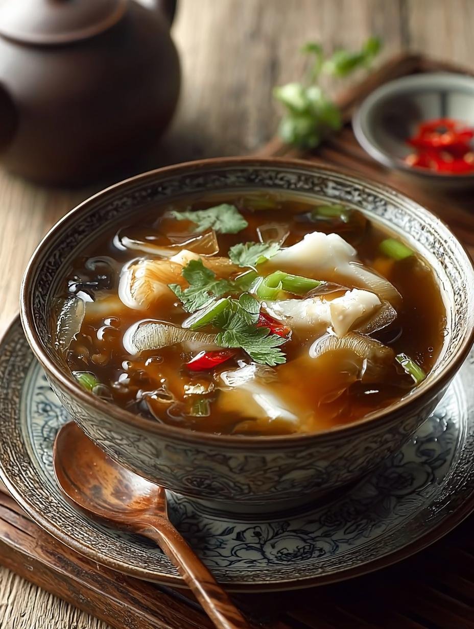 Imitation Shark Fin Soup: A Savory Comforting Delight - Imitation Shark Fin Soup - additional detail