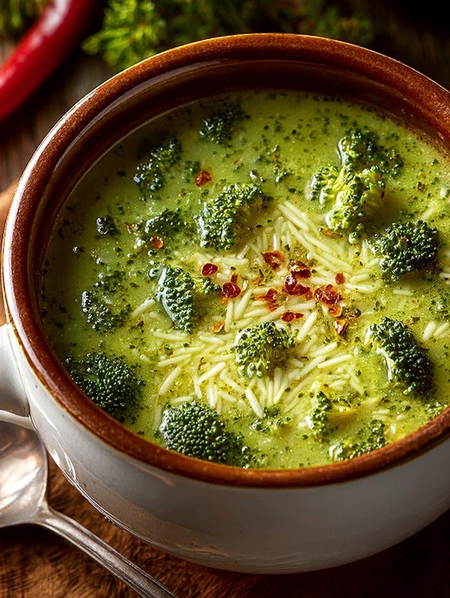Homemade Italian Broccoli Soup: A Cozy Comfort Food - Italian Broccoli Soup - additional detail