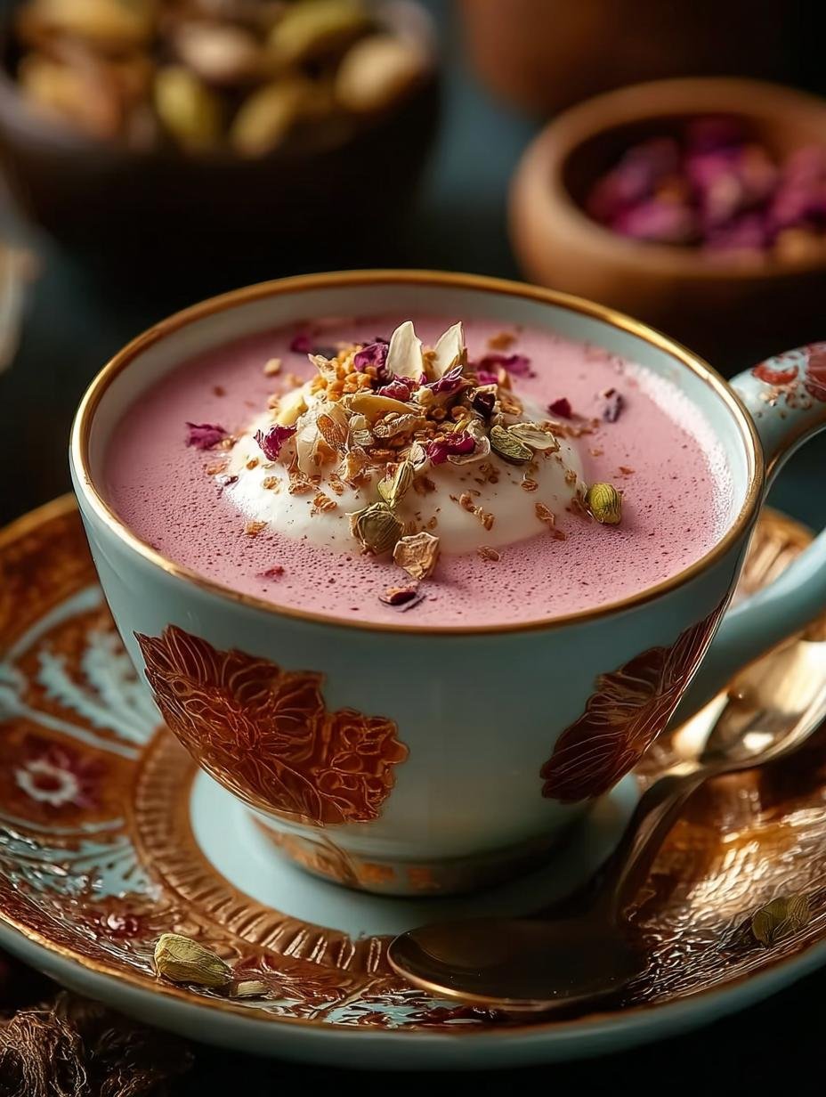 Kashmiri Pink Chai: 7 Tips for Authentic Comforting Flavor - Kashmiri Pink Chai - additional detail
