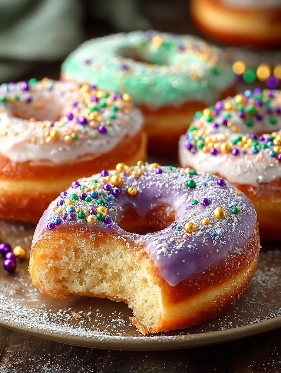 King Cake Donuts