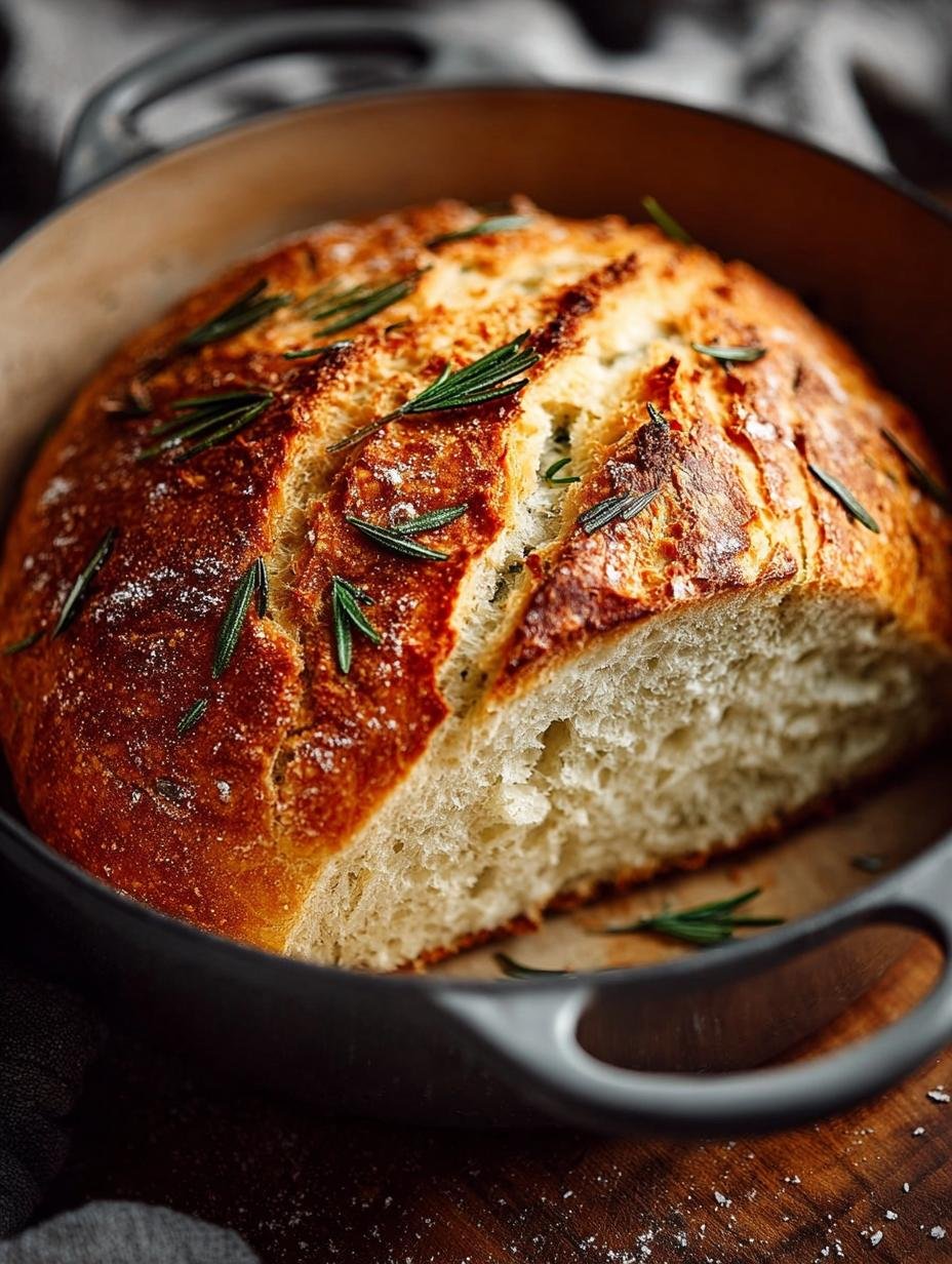 Knead Rosemary Dutch Oven: 5 Steps to Artisan Bread - Knead Rosemary Dutch Oven - main visual representation