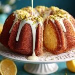 Lemon Pistachio Bundt Cake