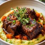 Maple Coffee Braised Short