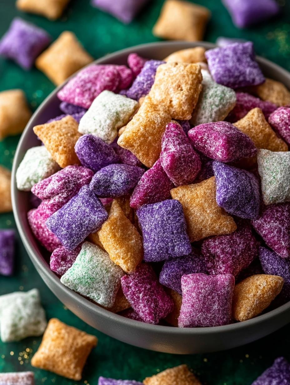 Mardi Gras Puppy Chow: 5 Colorful Treats to Celebrate