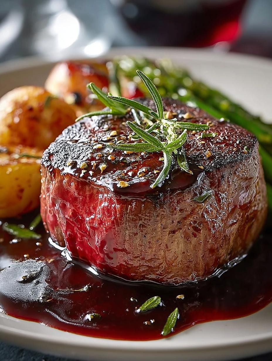 Savory Merlot Filet Mignon: A Dinner Delight - Merlot Filet Mignon - additional detail