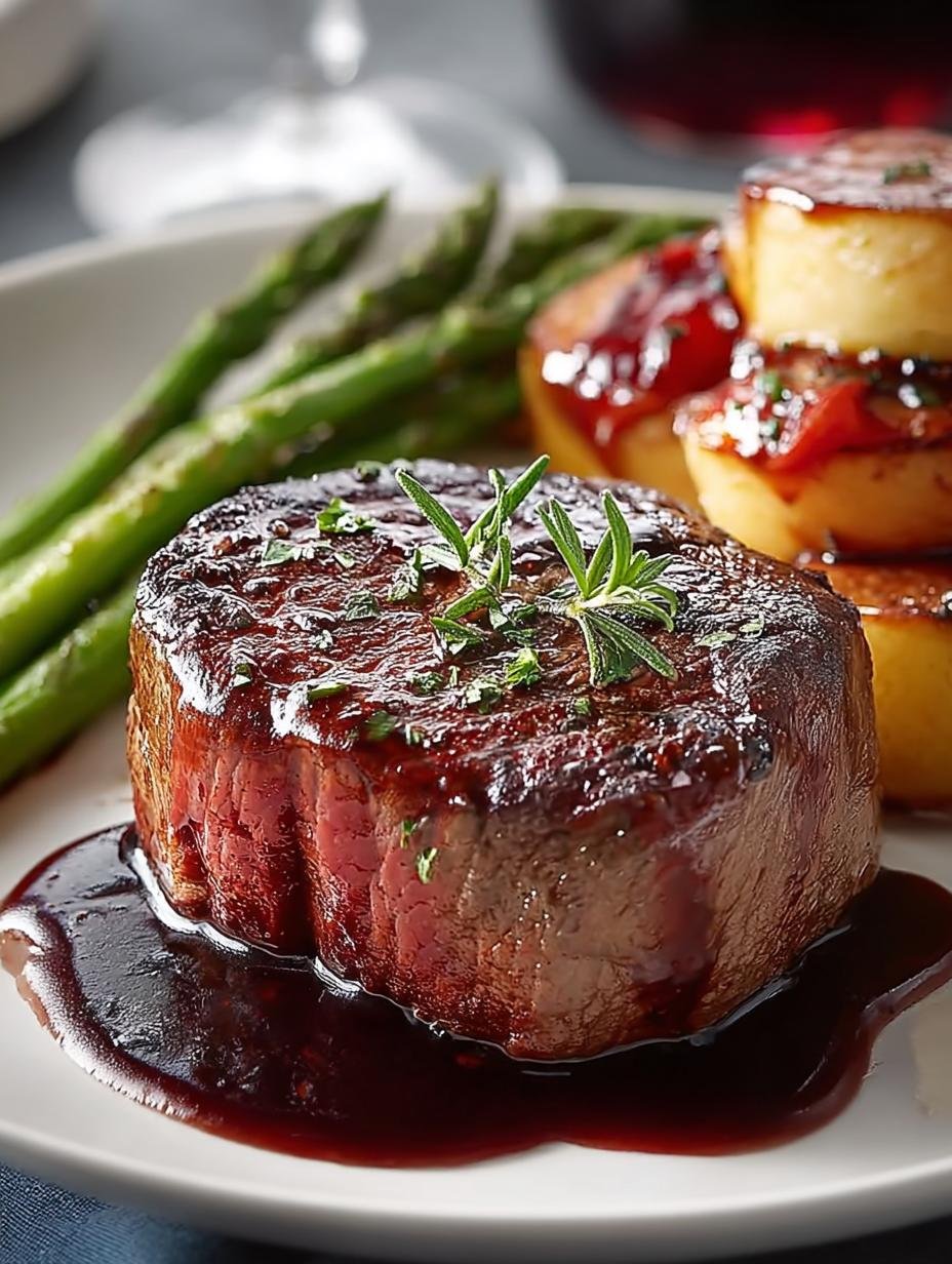 Savory Merlot Filet Mignon: A Dinner Delight